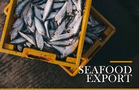 Export fish on a commercial basis