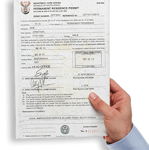 Apply for permanent residency permit